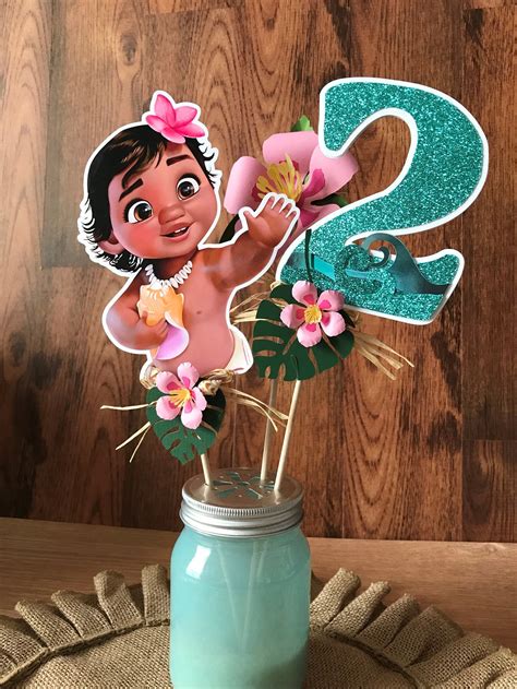 So my mama called and ordered me a cake telling them how much i loved moana. Baby Moana Custom Cake Topper Centerpiece, Baby Moana ...