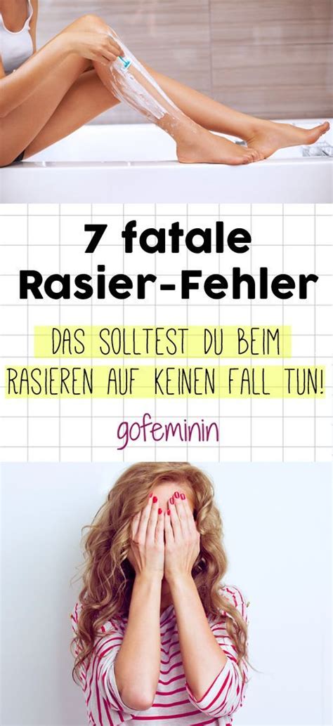 So um die 30 grad oder heißer. DAS sind die 7 größten Fehler beim Rasieren (die jede Frau ...