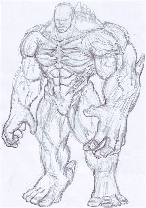 In the following hulk coloring pages, you can also see him fighting his archenemy, abomination. abomination_IH movie_sketch by parmaali on DeviantArt