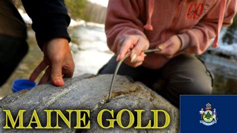 Gold panning, or simply panning, is a form of placer mining and traditional mining that extracts gold from a placer deposit using a pan. PROSPECTING AND CREVICING - COOS CANYON MAINE GOLD - YouTube