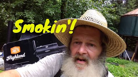 Firing up the grill with charcoal. Oklahoma Joe's Highland Smoker mods | review and ...