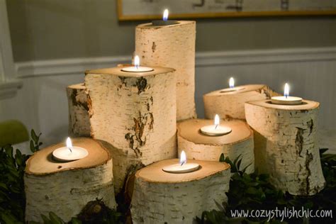 Check spelling or type a new query. DIY-How to Make a Set of Tree Stump Candle Holders for the ...