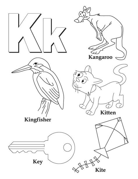 Practice writing the letter k in uppercase and lowercase. Free Letter K Coloring Page, Download Free Clip Art, Free ...