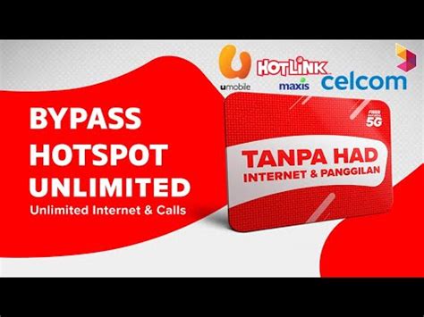 Enjoy 4g lte & 3g data on the maxis network. Bypass Hotspot Limit from Unlimited data plan - Malaysia ...