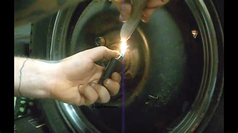 You can do it using a regular torch, an acetylene. How To Remove Rusted Lug Nuts With A Candle And Lighter ...