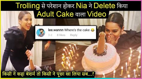 My french friend gave me 5 stars!!! Nia Sharma Deletes Her Controversial Birthday Cake After ...