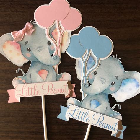 New blue welcome little one elephant cake banner. Excited to share this item from my #etsy shop: Little ...