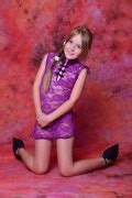 Wait for the gallery to load! Silver Starlets Rikki - Purple Dress 1