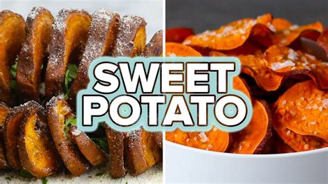 Delicious potato recipes are perfect all year round! 6 Delicious Sweet Potato Recipes - YouTube