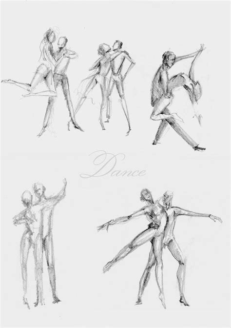 Download cartoon couple dancing and use any clip art,coloring,png graphics in your website, document or presentation. draw dance | Posen zeichnen, Figurenmalerei, Kunstproduktion