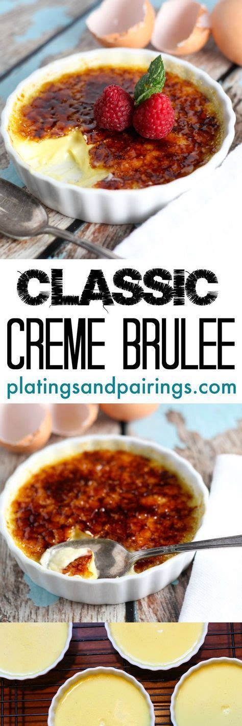 Trying to find an objective way to determine the creme is done. Creme Brulee is the PERFECT make-ahead dessert - Who doesn ...