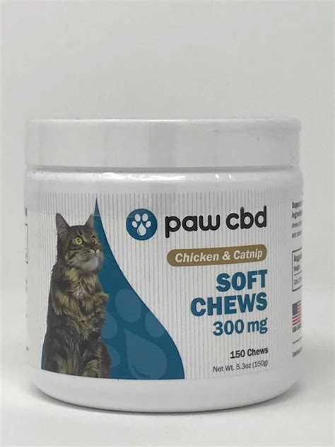 This cbd brand also makes pet treats for dogs and cats in five flavors, as well as capsules for all pets and cream for cats and dogs. PAW CBD CHICKEN AND CATNIP SOFT CHEWS 300 MG » Real Tested CBD