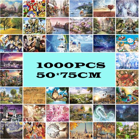 The fit is soooo good that it would make for a great puzzle burrito, pizza, maybe even a puzzle frisbee or boomerang? 【Big Sale】1000 Pieces Jigsaw Puzzle for Adults, Landscape ...