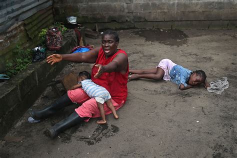 The ebola virus causes a disease that kills up to 90 percent of those who contract it, but a promising vaccine could provide protection. Ebola in Liberia: Powerful Photos of Families' Agony as ...