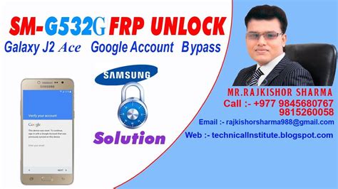 The other option is the flash samsung g532g stock rom. Samsung SM-G532G FRP Unlock /Google Lock Remove | Without ...