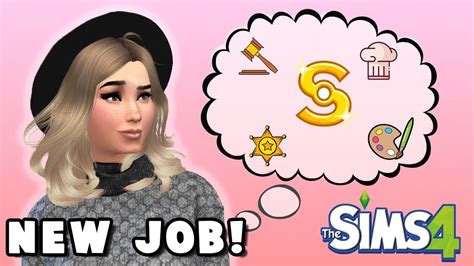 Sims can become a global superstar. STARTING MY NEW JOB! | SIMS 4 - YouTube