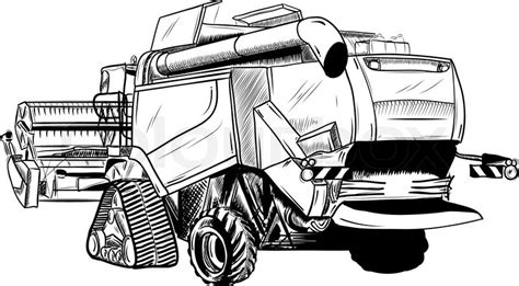 Kleurplaten van dieren fantastisch 5625 beste afbeeldingen kleurplaat trekker claas kleurplaat fendt trekker traktor. combine clipart black and white - Clipground