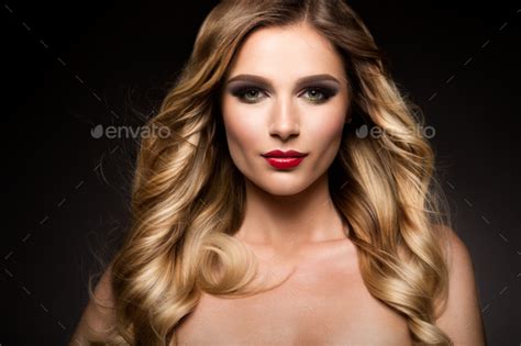 A wide variety of hair color generator free options are available to you, such as laser. Beautiful blonde model girl with long curly hair ...