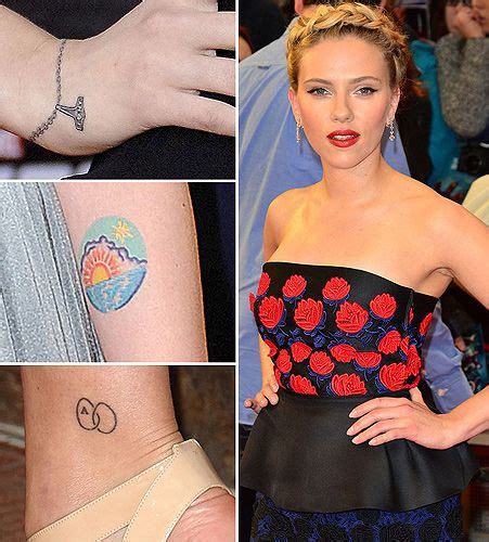 Scarlett johansson stepped out at the 2020 oscars with her large back tattoo on display — but it's not the first time we've seen it! Scarlett Johansson Tattoos | Inked | Pinterest | Scarlett ...