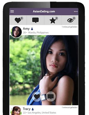 There's a large user basegood app infrastructure and everyone knows it. AsianDating datingsite voor én met Aziatische singles ...