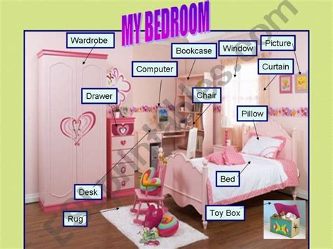 Maybe you would like to learn more about one of these? ESL - English PowerPoints: THINGS IN MY BEDROOM