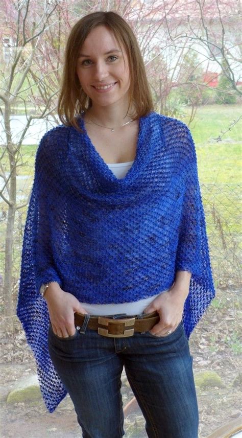 Sommerpulli stricken poncho stricken pullover stricken anleitung strickweste muster kostenlose strickmuster pullover raglan stricken sommer stricken v ausschnitt. Strickanleitung Sommer-Poncho in 2020 (mit Bildern ...