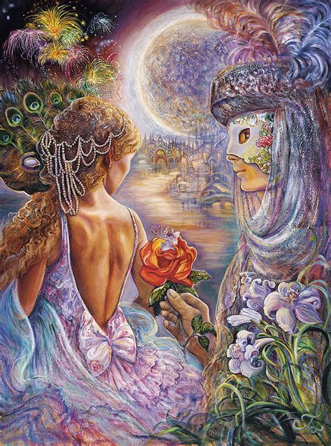 4.8 out of 5 stars. - Josephine Wall - Masque of Love - Glitter Edition - 1000 ...