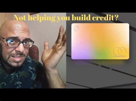 Technically a mastercard, with goldman sachs as. Apple Credit Card May Not Help Your Credit Score - YouTube