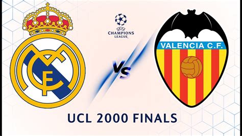 Elmundo.es les ofrece en vivo el duelo real madrid vs valencia, a partir de las 22.15 horas. REAL MADRID VS VALENCIA - UCL 2000 FINAL (FIFA19 SIMULATED ...
