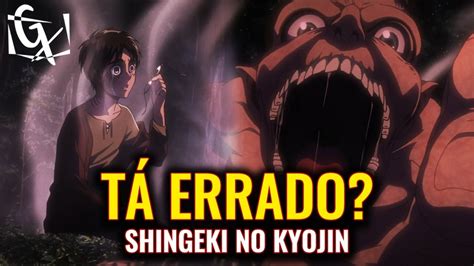 Centuries ago, mankind was slaughtered to near extinction by monstrous humanoid creatures called titans, forcing humans to hide in fear behind enormous concentric walls. O ERRO NA TRANSFORMAÇÃO DOS TITÃS! | SHINGEKI NO KYOJIN ...