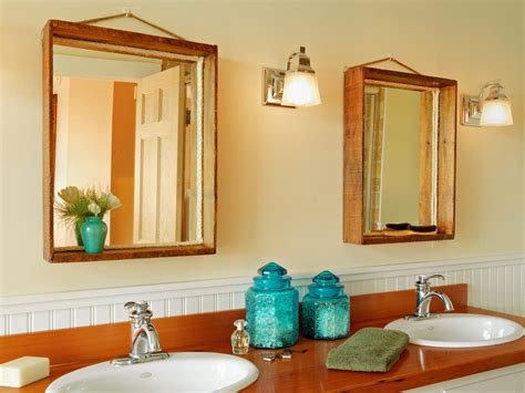 See more ideas about diy mirror, mirror frames, bathroom mirrors diy. How to Turn a Wood Crate Into a Mirror Frame | how-tos | DIY