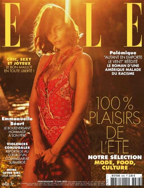 Mannequin et influenceuse originaire du sud, lena simonne est la première égérie française de nasty gal. Lena Simonne ELLE France 2020 Cover Swimsuit Fashion Editorial