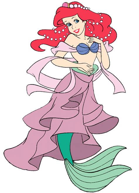 Portail des communes de france : Mermaid Ariel Clip Art 4 | Disney Clip Art Galore