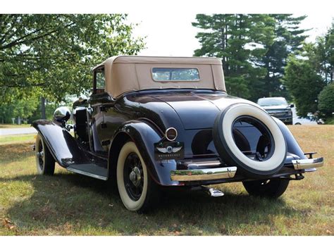 Photos courtesy of hyman ltd. 1931 Auburn 8-98 for Sale | ClassicCars.com | CC-1257524