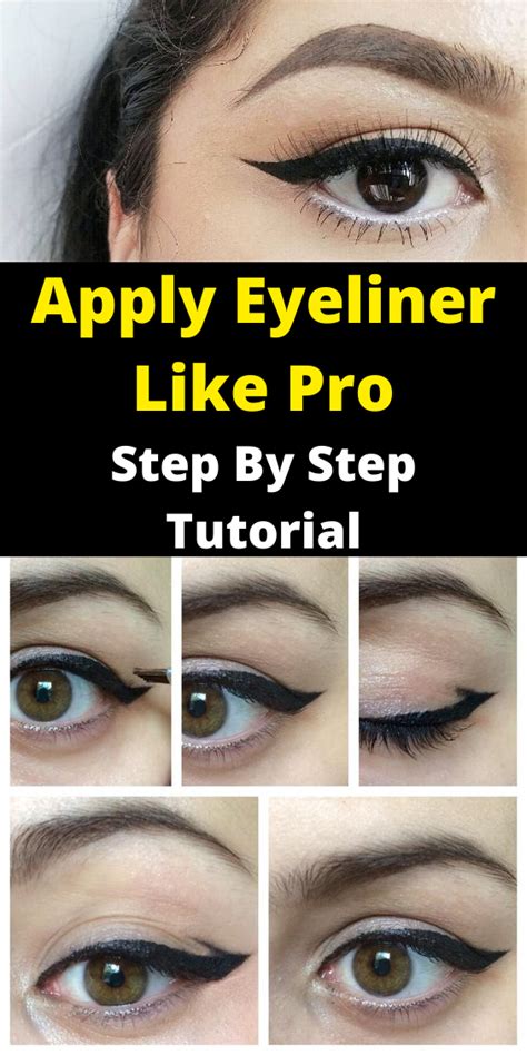 How to apply eyeliner that's even, straight, and really, really pretty. How To Apply Eyeliner On Eyes Step By Step | How to apply ...