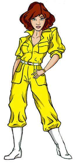 (based on the teenage mutant ninja turtles characters created by). April O'Neil from The Teenage Mutant Ninja Turtles