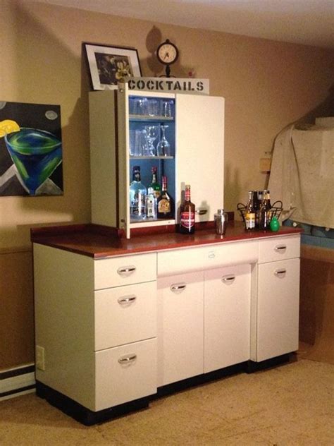 Maybe you would like to learn more about one of these? Vintage bar refurbished from Geneva metal cabinets ...