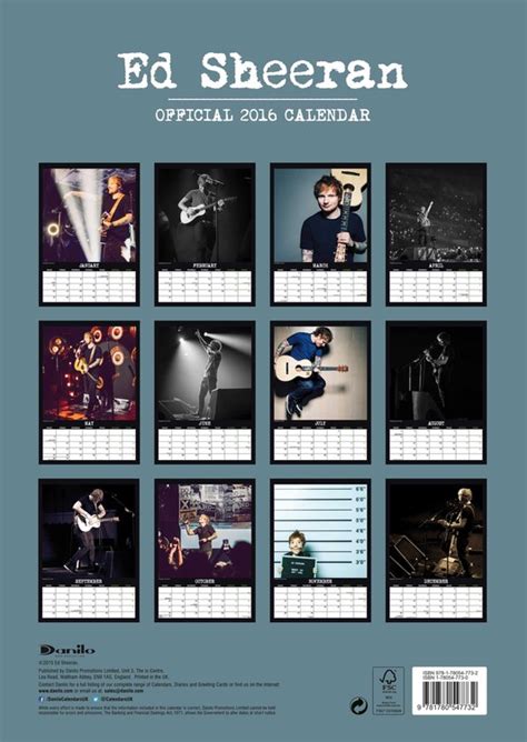 Edhq bad habits, 25th june. Ed Sheeran - Calendars 2021 on UKposters/EuroPosters