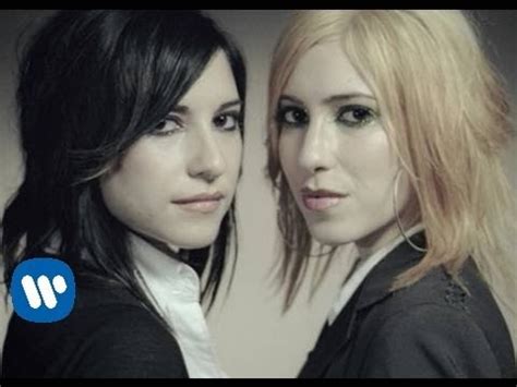 I like the lights turned out, the sound of closing doors. The Veronicas - Hook Me Up Official Music Video - YouTube