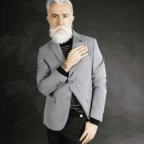 As jamie stevens pointed out, grey hair is exceptionally stylish when it's shorter. Pin by SOTIROPOULOS DIMITRIS on Alessandro Manfredini | Grey beards, Grey hair, Male models