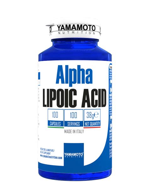 Ziegler d., reljanovic m., mehnert h., gries f.a. Alpha LIPOIC ACID di YAMAMOTO NUTRITION (100 capsule)