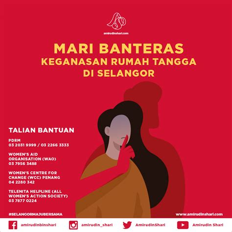 Di serata dunia, masalah keganasan terhadap wanita sangat berleluasa. Banteras Keganasan Rumah Tangga di Selangor Bersama - Suara