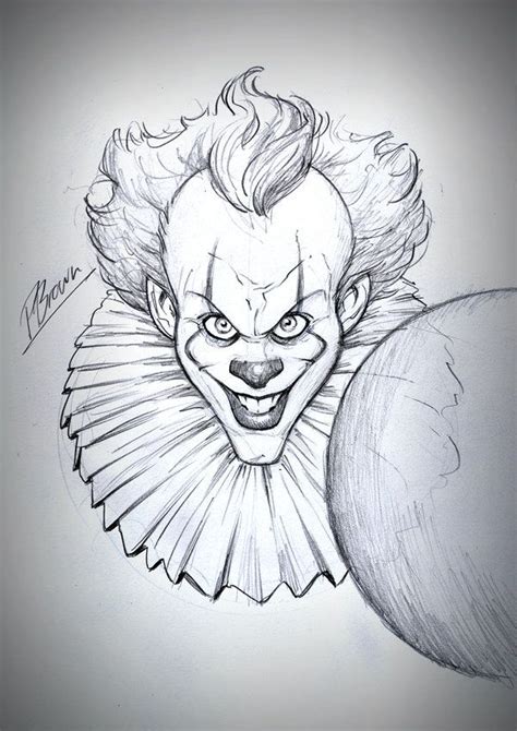 Killer knight clown of death. Pin de Patrícia Szameitat em desenho Preto & Branco | Desenhos halloween, Desenhos de halloween ...