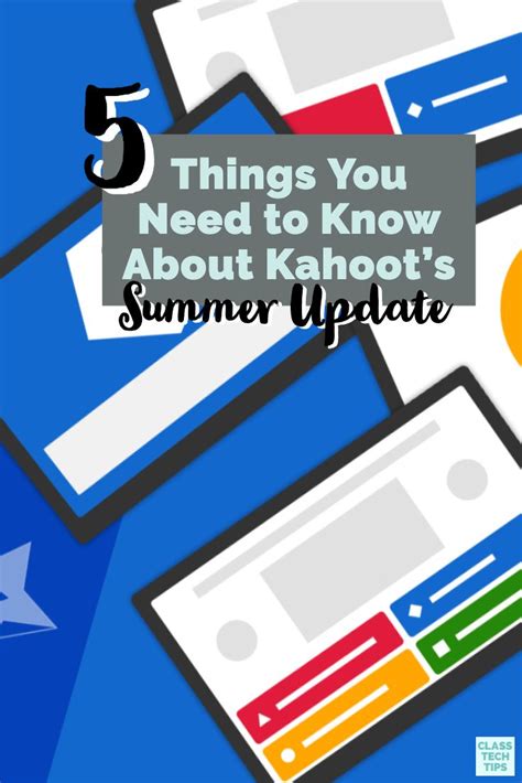 Each question has 2 to 4 possible answers and the student has to select the correct one, questions are usually associated with. 5 Things You Need to Know About Kahoot's Summer Update ...