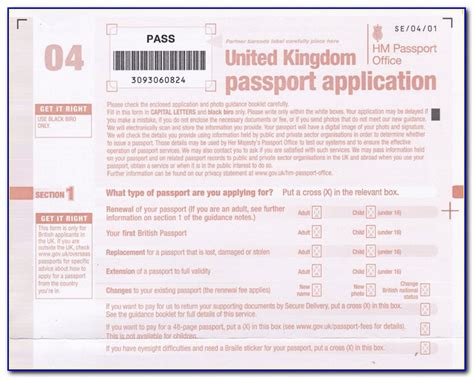 Blank passport forms and instructions can be provided for free from travel.state.gov. Guyana Police Force Passport Renewal Form - Form : Resume ...