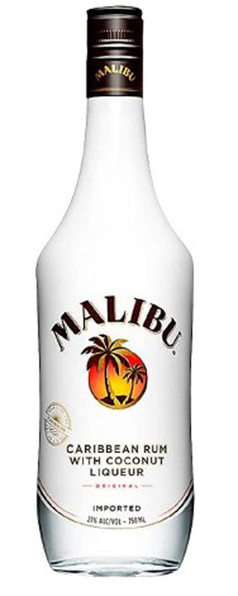 Malibu blends barbados rum with the flavours of coconut. Malibu Caribbean Rum with Coconut Liqueur 750 ML