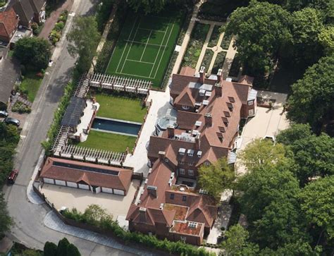 This mansion accomplishes the feel of a large mansion while keeping areas compact in a. $163 Million London Mega Mansion Now Visible In Bird's Eye ...