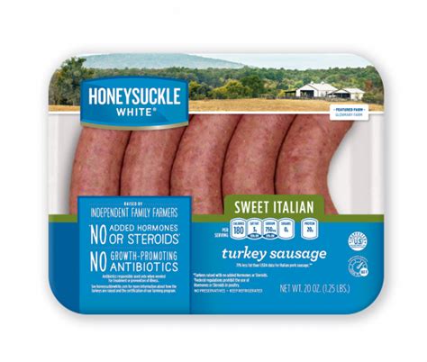 Products - Honeysuckle White® turkey | Turkey sausage, Sausage, Italian turkey