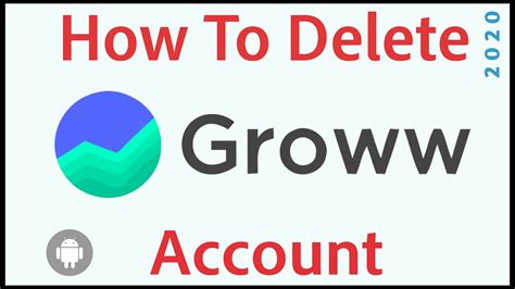 Whether you choose to delete it through the cash app web site or over your phone, any method should work seamlessly. Groww(App): How To Delete Groww Account in Android | May ...