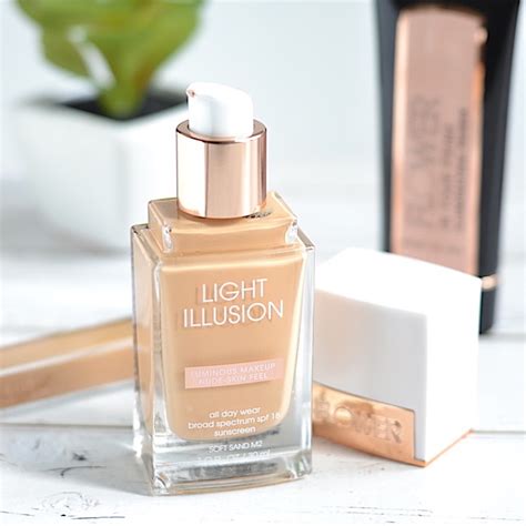 Light illusion full coverage concealer. Flower Beauty Light Illusion Foundation and Full Coverage ...